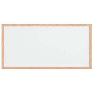 vidaXL Lavagna Bianca Magnetica con Cornice in Legno di Pino 60x30 cm