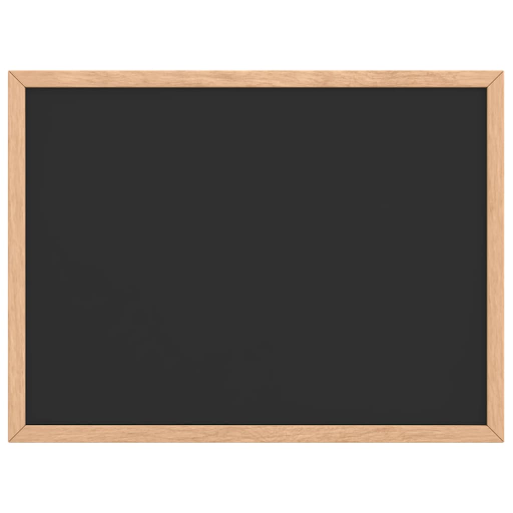 Lavagna con Cornice in Legno Massello di Pino Nero 40x30 cm 4017408