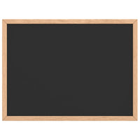 Lavagna con Cornice in Legno Massello di Pino Nero 40x30 cm 4017408