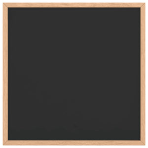 Lavagna con Cornice in Legno Massello di Pino Nero 40x40 cm 4017410