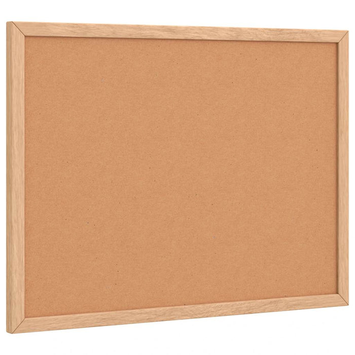 vidaXL Tavola in Sughero con Cornice Legno Massello di Pino 40x30 cm