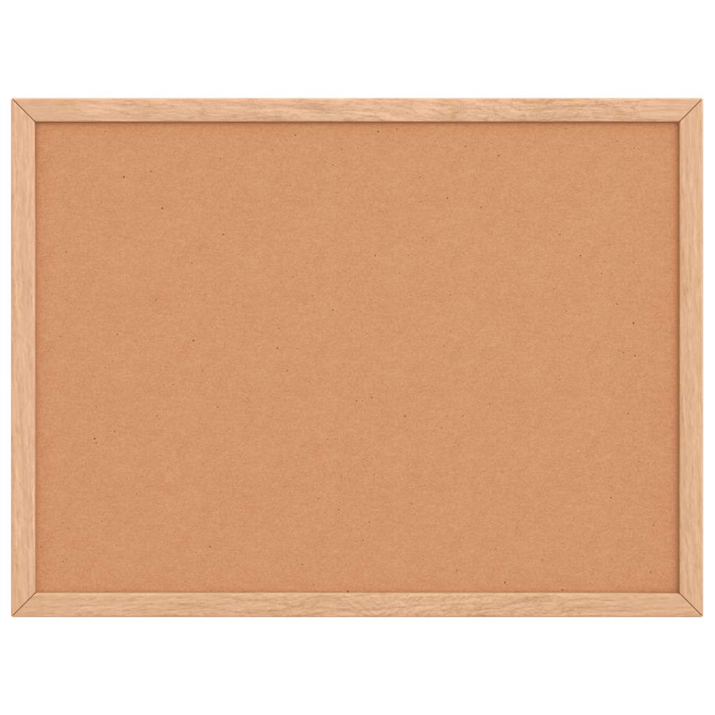 Tavola in Sughero con Cornice Legno Massello di Pino 40x30 cm 4017415