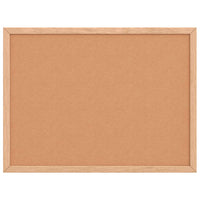 Tavola in Sughero con Cornice Legno Massello di Pino 40x30 cm 4017415
