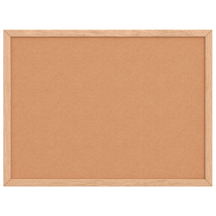 vidaXL Tavola in Sughero con Cornice Legno Massello di Pino 40x30 cm