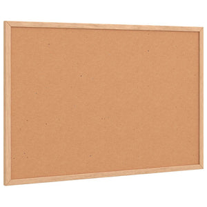 Tavola in Sughero con Cornice Legno Massello di Pino 60x40 cm