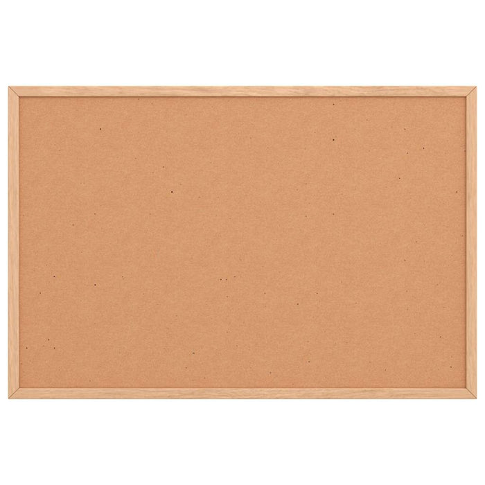 Tavola in Sughero con Cornice Legno Massello di Pino 60x40 cm