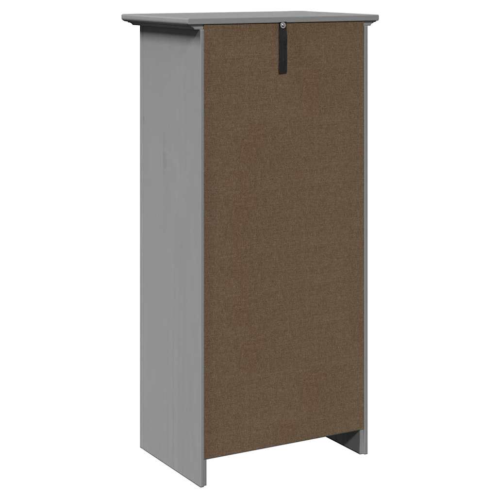 vidaXL Mobile da Bagno BODO Grigio 44x30x90 cm