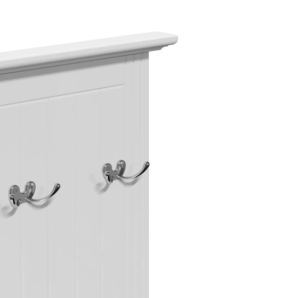 Carrello da Cucina BODO Bianco e Marrone 72x45x80 cm 4016876