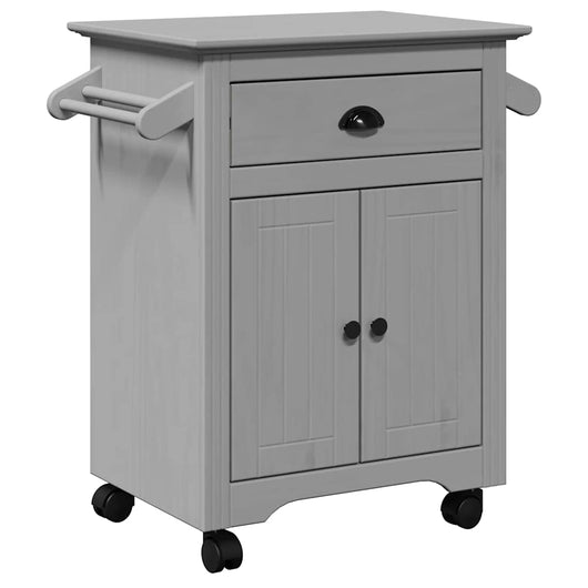 Carrello da Cucina-Scaffale per Cucina BODO Grigio 72x45x80 cm