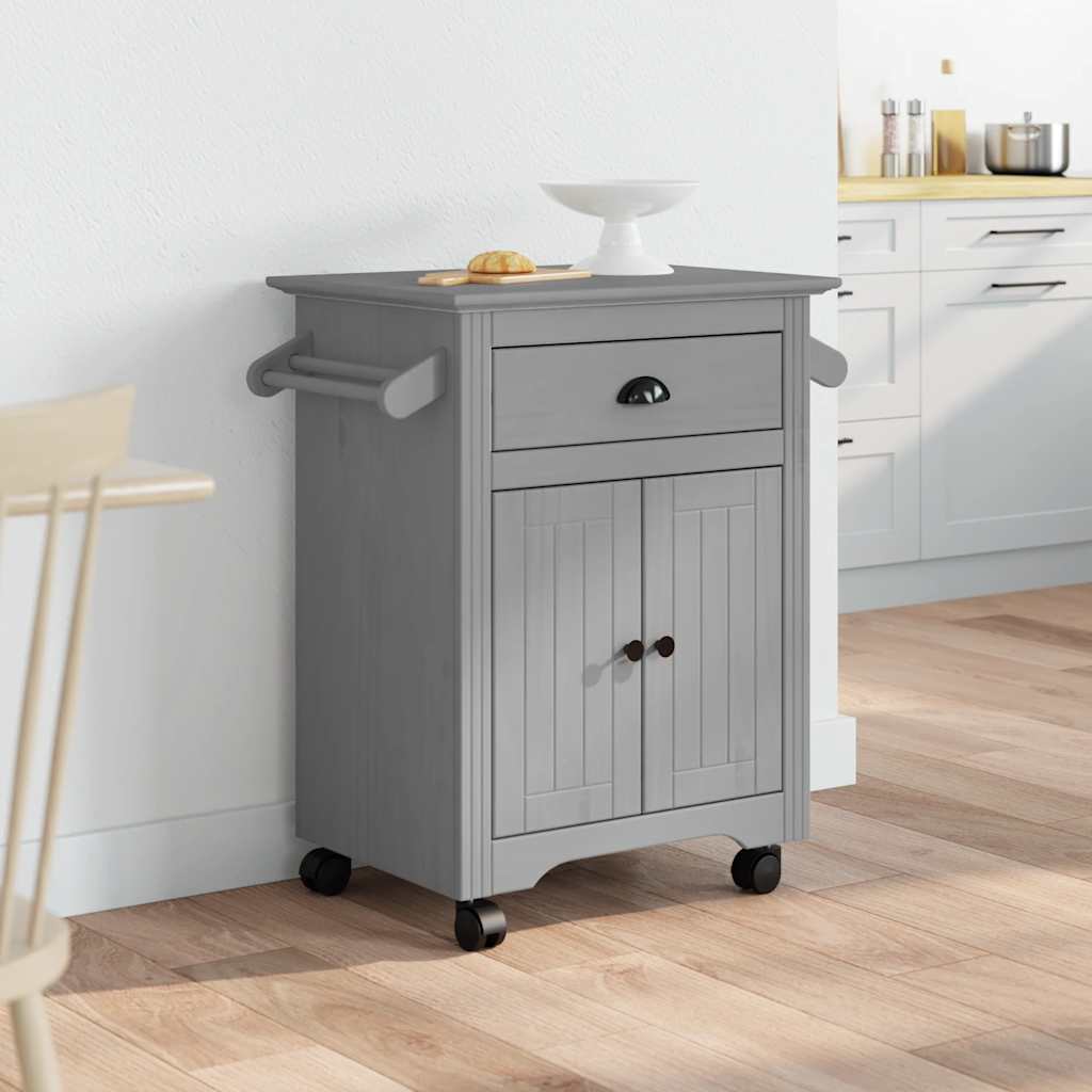 Carrello da Cucina BODO Grigio 72x45x80 cm 4016877