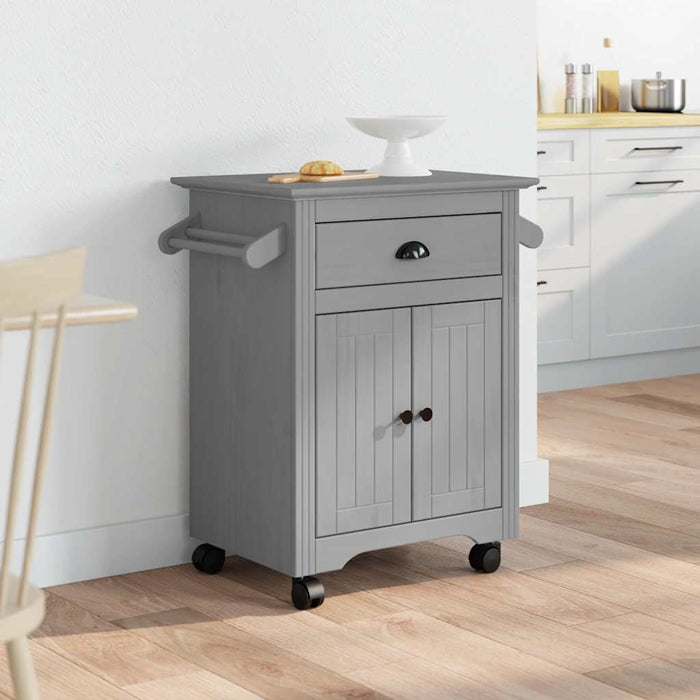 Carrello da Cucina BODO Grigio 72x45x80 cm 4016877
