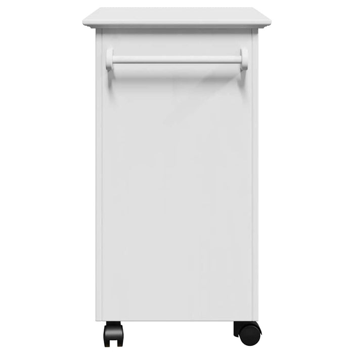 vidaXL Carrello da Cucina BODO Bianco 67,5x45x80 cm