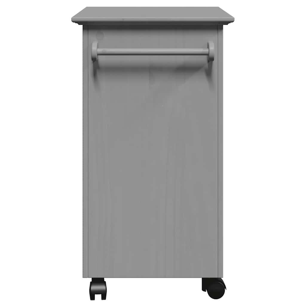 Carrello da Cucina-Scaffale per Cucina BODO Grigio 67,5x45x80 cm