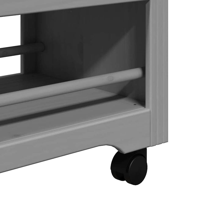 Carrello da Cucina BODO Grigio 67,5x45x80 cm 4016880