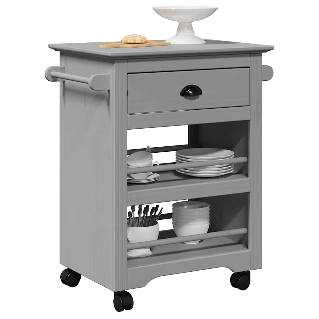 Carrello da Cucina BODO Grigio 67,5x45x80 cm 4016880