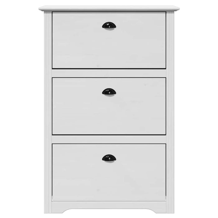 Scarpiera BODO Bianca 80x35x118 cm