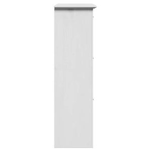 Scarpiera BODO Bianca 80x35x118 cm 4016881