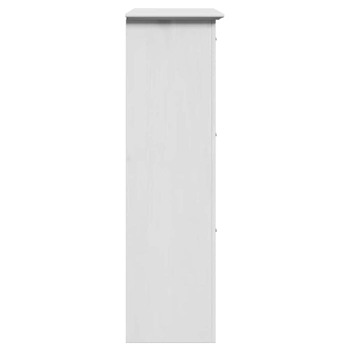 Scarpiera BODO Bianca 80x35x118 cm 4016881