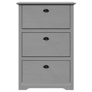 Scarpiera BODO Grigia 80x35x118 cm 4016883