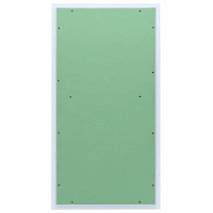 Pannello di accesso Bianco 55 x 105 cm Alluminio e Cartongesso 4018463