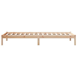 vidaXL Letto Extra Lungo senza Materasso 100x210 cm in Legno di Pino