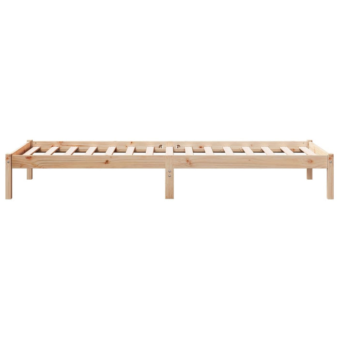vidaXL Letto Extra Lungo senza Materasso 100x210 cm in Legno di Pino