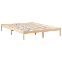 vidaXL Letto Extra Lungo senza Materasso 140x210 cm in Legno di Pino