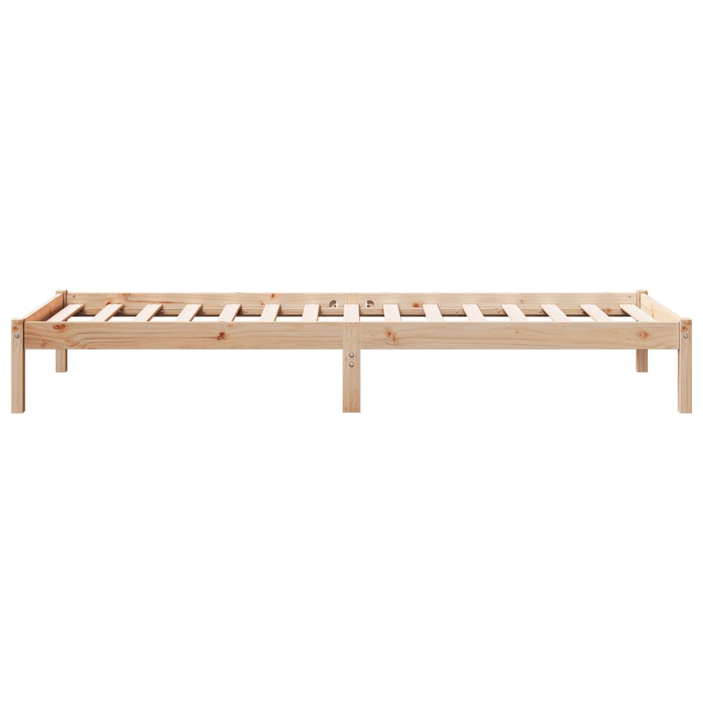 Letto Extra Lungo senza Materasso 100x220 cm in Legno di Pino 852418