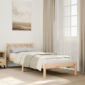vidaXL Letto Extra Lungo senza Materasso 100x210 cm in Legno di Pino