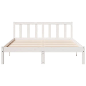 Letto Extra Lungo senza Materasso 160x210 cm in Legno di Pino 852437