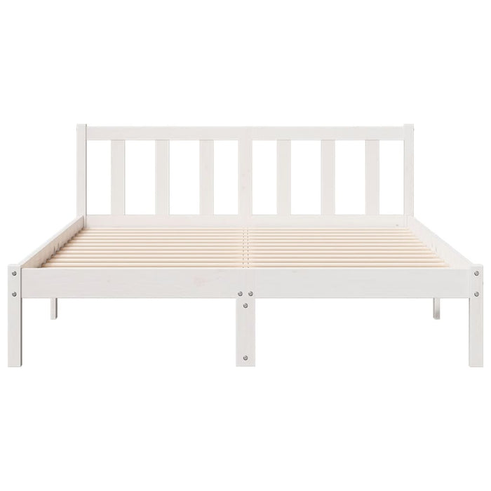 Letto Extra Lungo senza Materasso 160x210 cm in Legno di Pino 852437