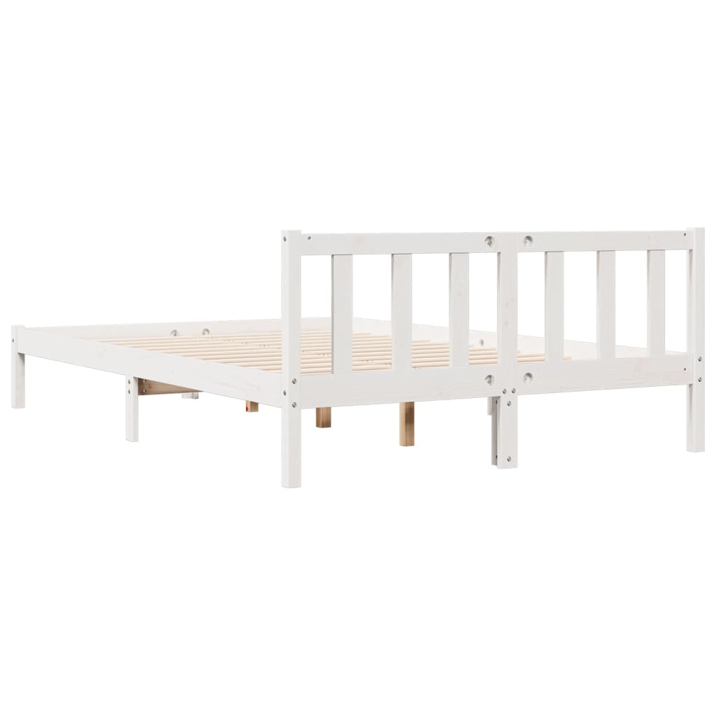 vidaXL Letto Extra Lungo senza Materasso 160x220 cm in Legno di Pino