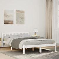 vidaXL Letto Extra Lungo senza Materasso 160x220 cm in Legno di Pino
