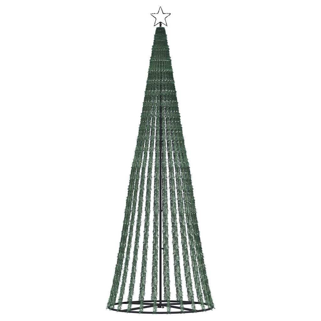 Albero di Natale a LED-Luci decorative natalizie 475 LED Bianco Caldo 247 cm