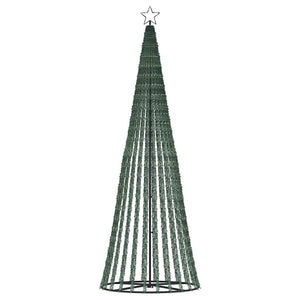 vidaXL Albero di Natale a LED 475 LED Bianco Freddo 247 cm