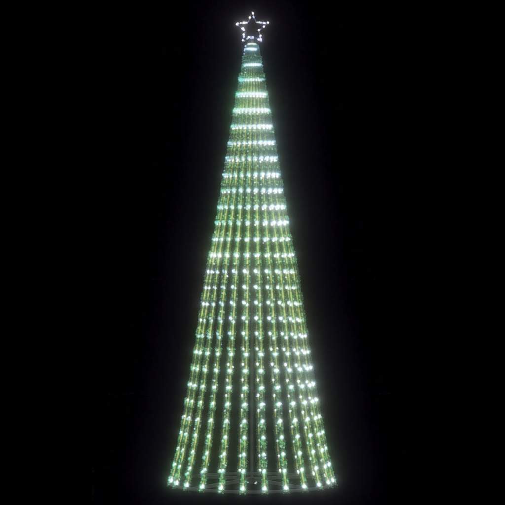 Albero di Natale a LED 475 LED Bianco Freddo 247 cm 4016397