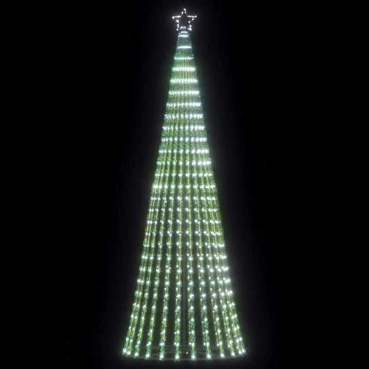 Albero di Natale a LED 475 LED Bianco Freddo 247 cm 4016397
