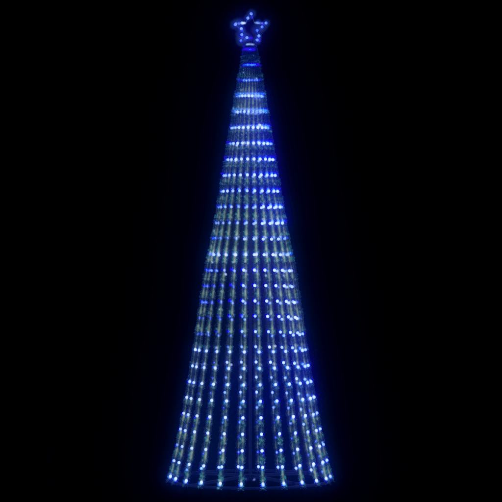 vidaXL Albero di Natale a LED 475 LED Blu 247 cm