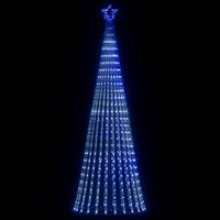vidaXL Albero di Natale a LED 475 LED Blu 247 cm