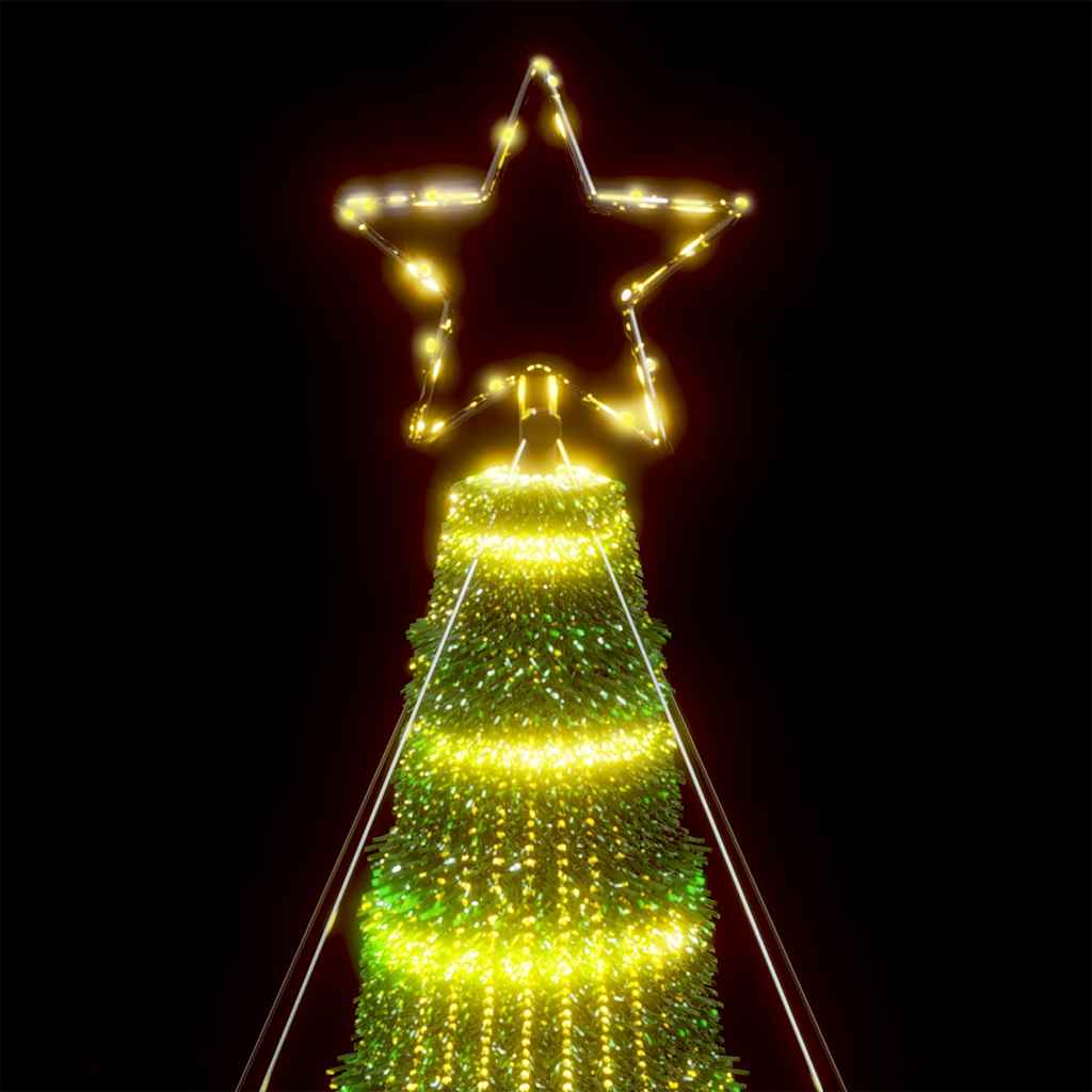 Albero di Natale a LED 1028 LED Bianco Caldo 403 cm 4016400