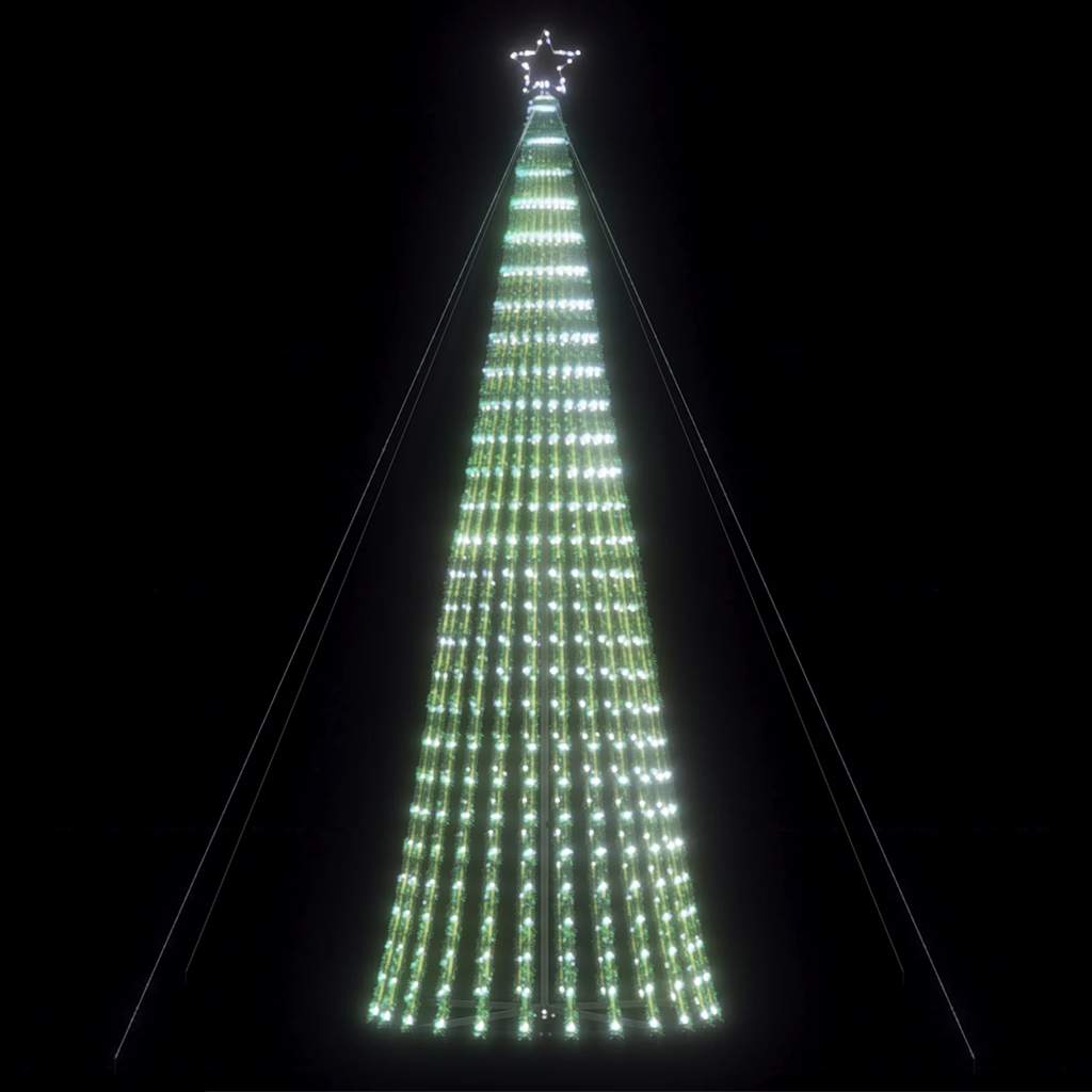 Albero di Natale a LED 1028 LED Bianco Freddo 403 cm 4016401