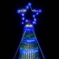 Albero di Natale a LED 1028 LED Blu 403 cm 4016402