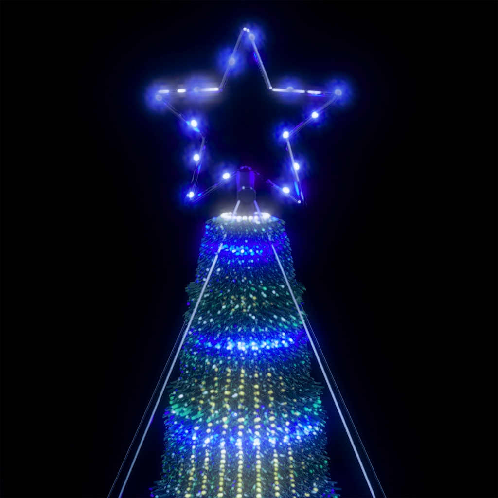 vidaXL Albero di Natale a LED 1028 LED Blu 403 cm