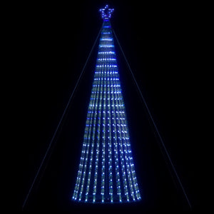 vidaXL Albero di Natale a LED 1028 LED Blu 403 cm