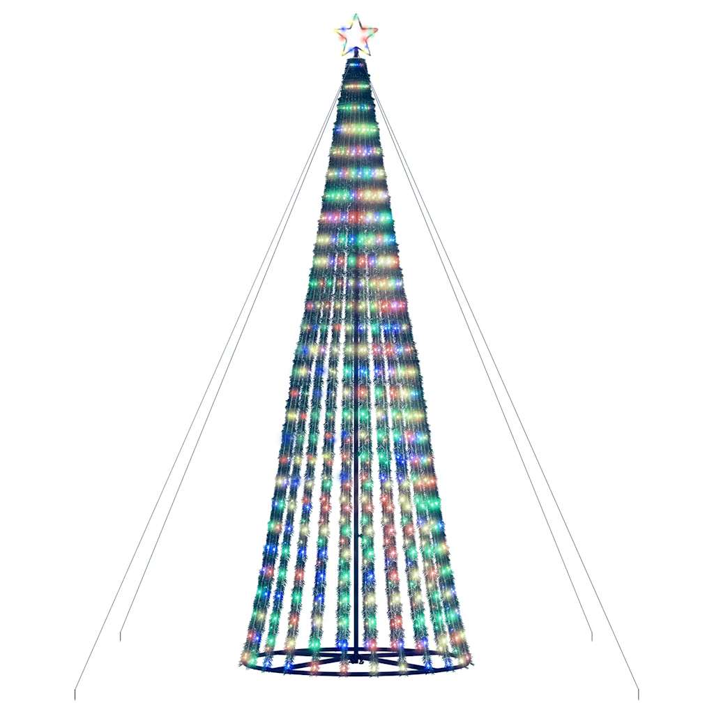 vidaXL Albero di Natale a LED 1028 LED Colorato 403 cm