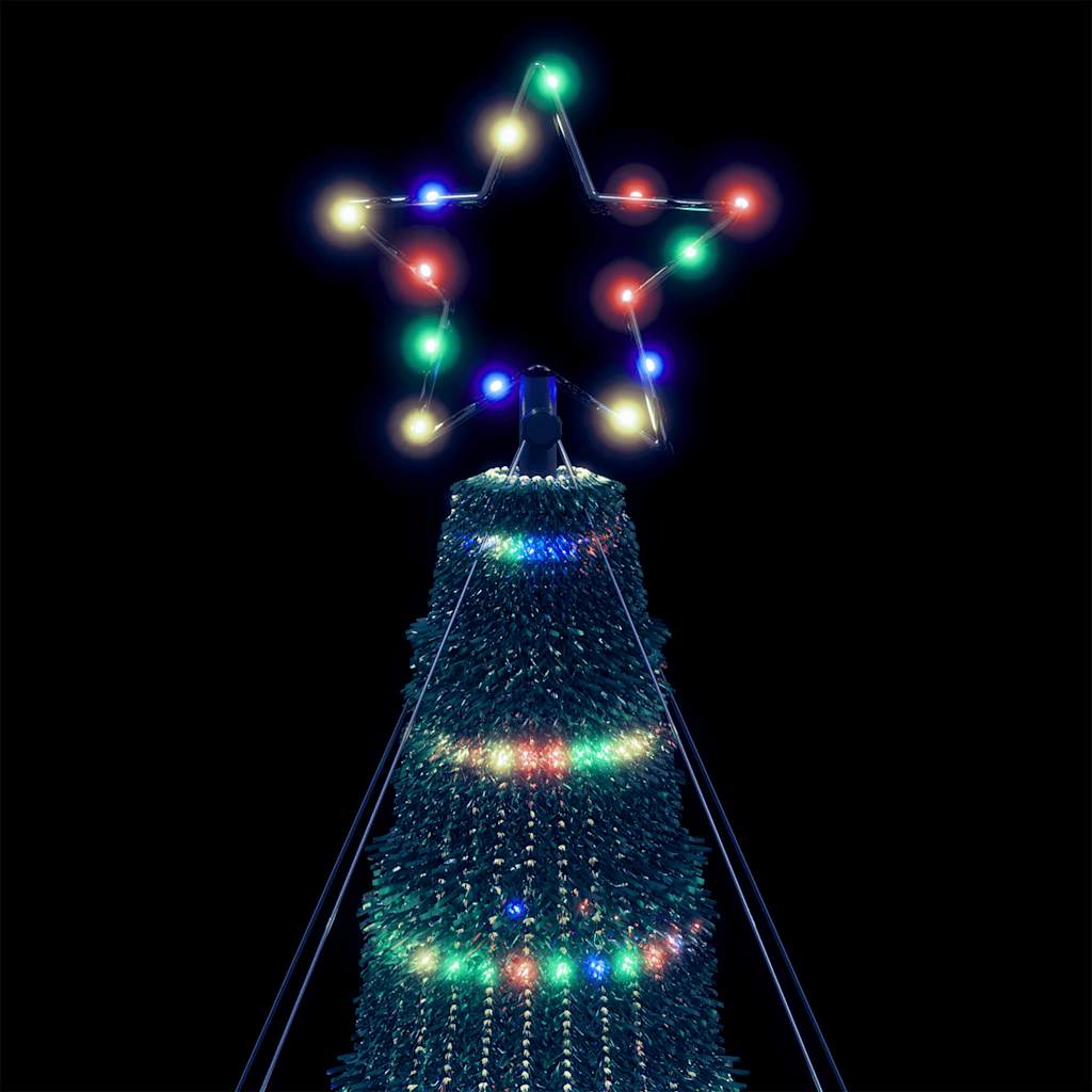 vidaXL Albero di Natale a LED 1028 LED Colorato 403 cm