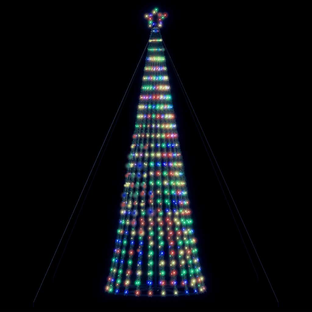 vidaXL Albero di Natale a LED 1028 LED Colorato 403 cm
