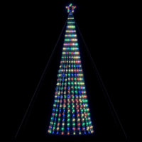 vidaXL Albero di Natale a LED 1028 LED Colorato 403 cm