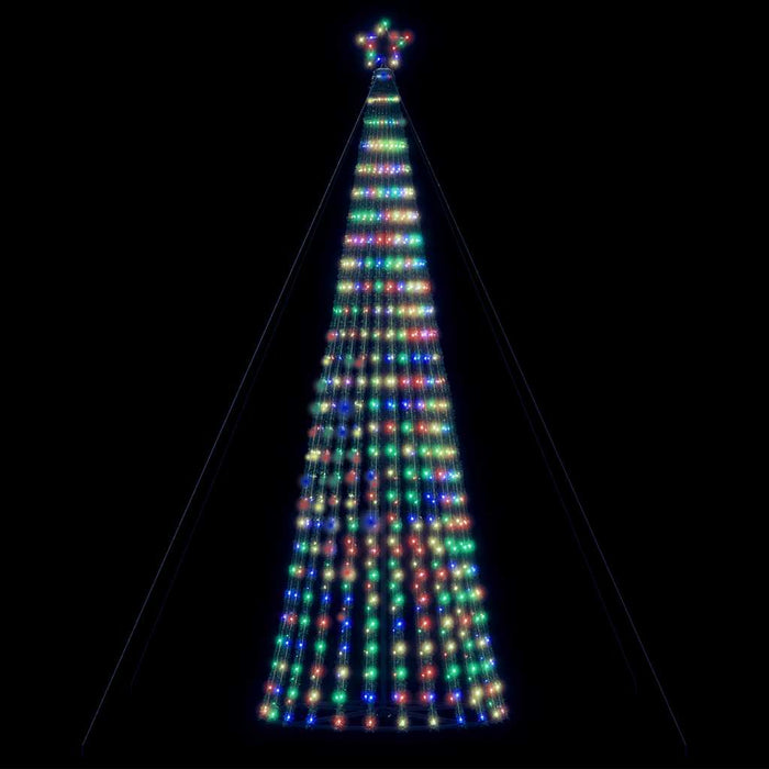 vidaXL Albero di Natale a LED 1028 LED Colorato 403 cm