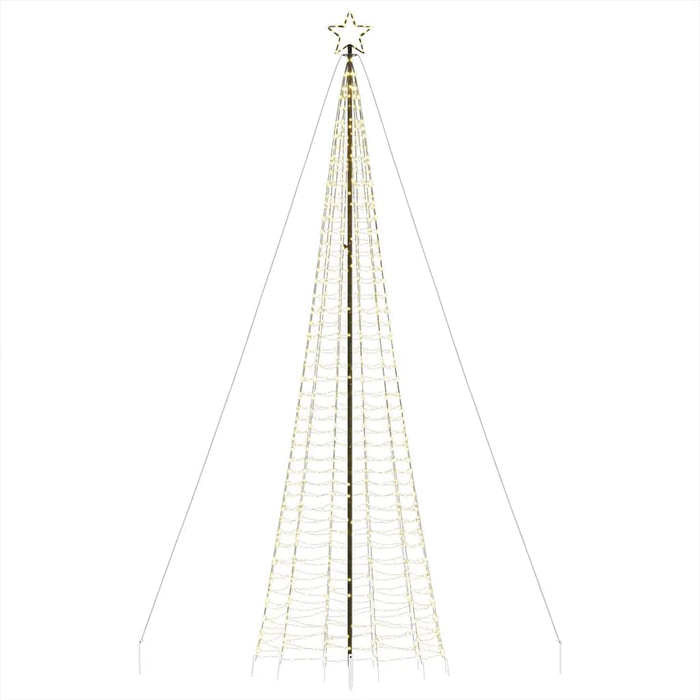 Albero di Natale a LED con Punte 1534 LED Bianco Caldo 500 cm 4016404